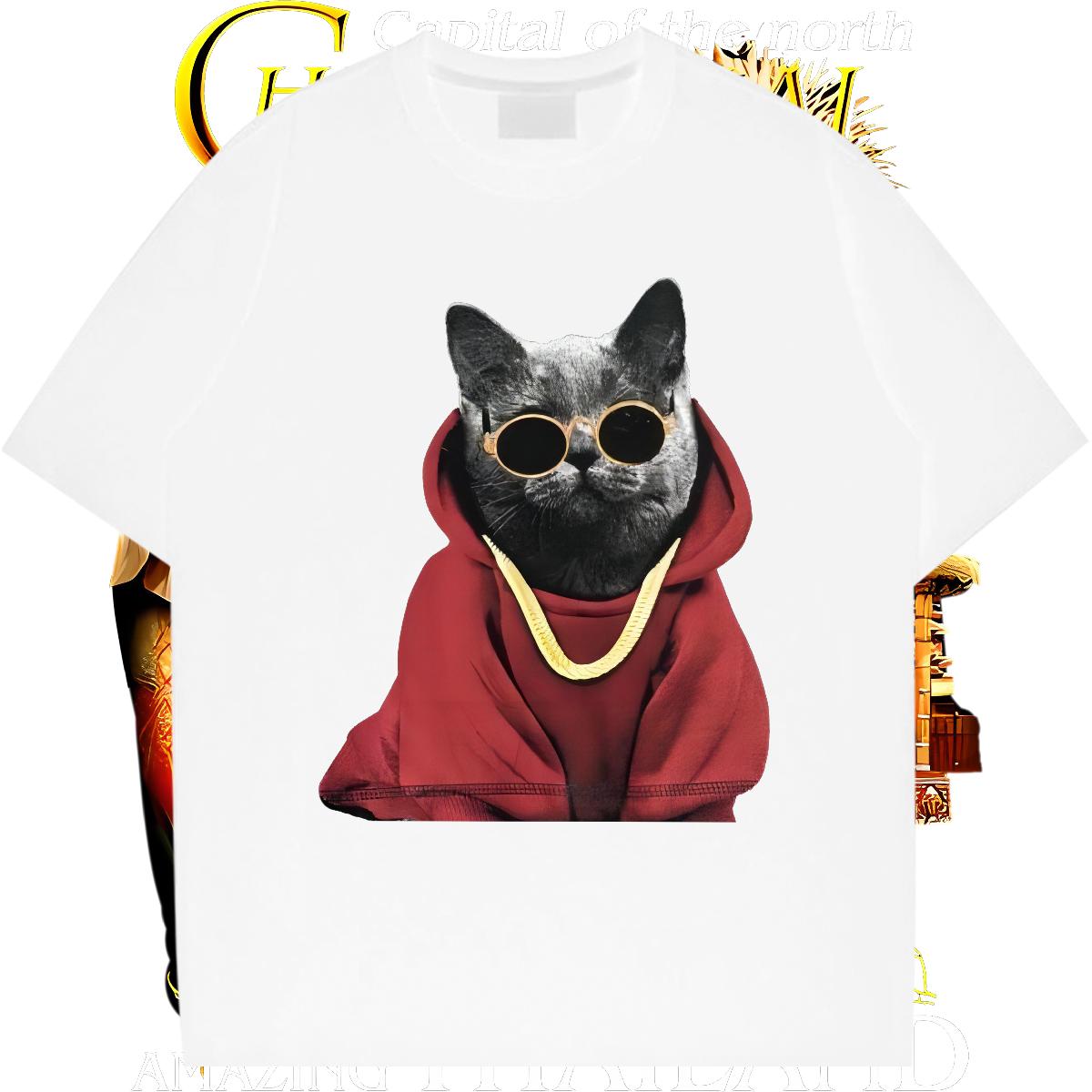 Popular T-Shirts for Men Casual Beach Crew Neck Cotton Men Tshirts 2024 New Custom Print Oversized Clothes