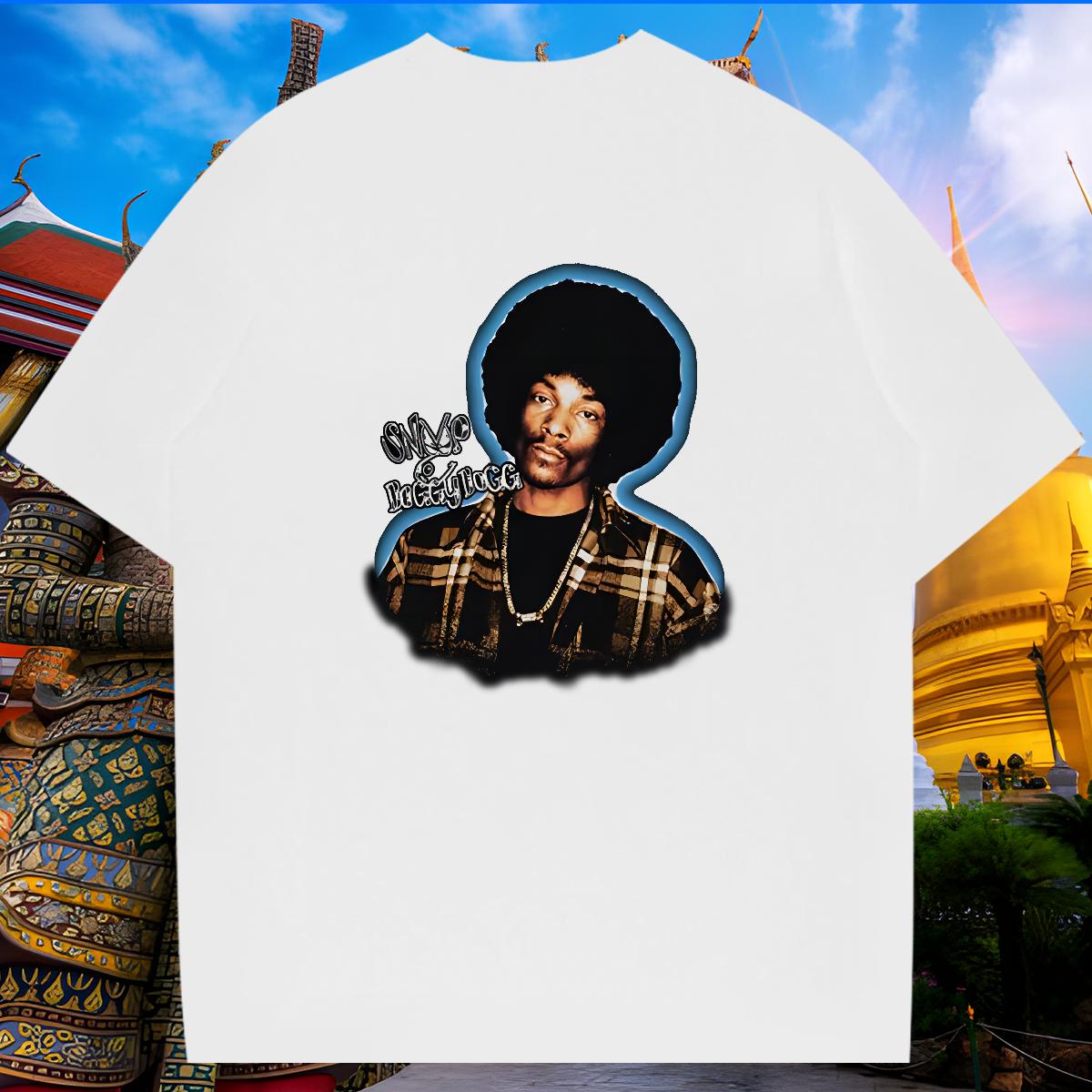 Wholesale Men T Shirts Plus Size Cartoon Men Tees Hip Hop Street Breathable Crew Neck Cotton Wholesale Polos