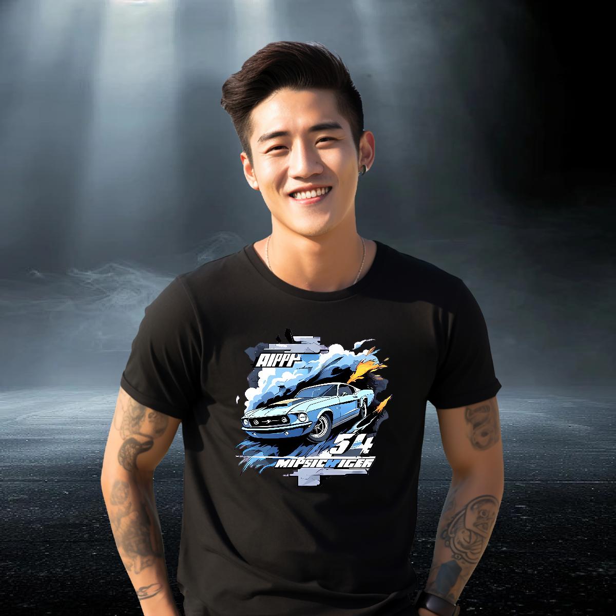 Wholesale Mens T Shirts DIY Printed Casual Men Tshirts Crew Neck Cotton Wholesale Clothes
