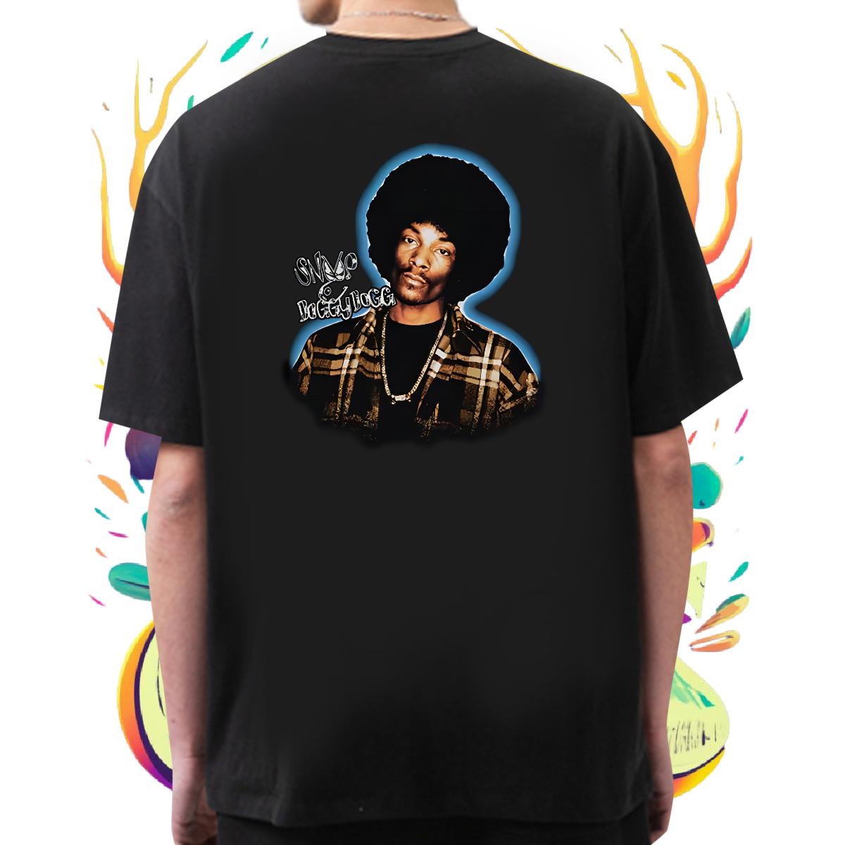 New T-Shirts Black White Men Tshirts High Street Hip Hop O-Neck Short Sleeve Cotton Loose Tee Shirt