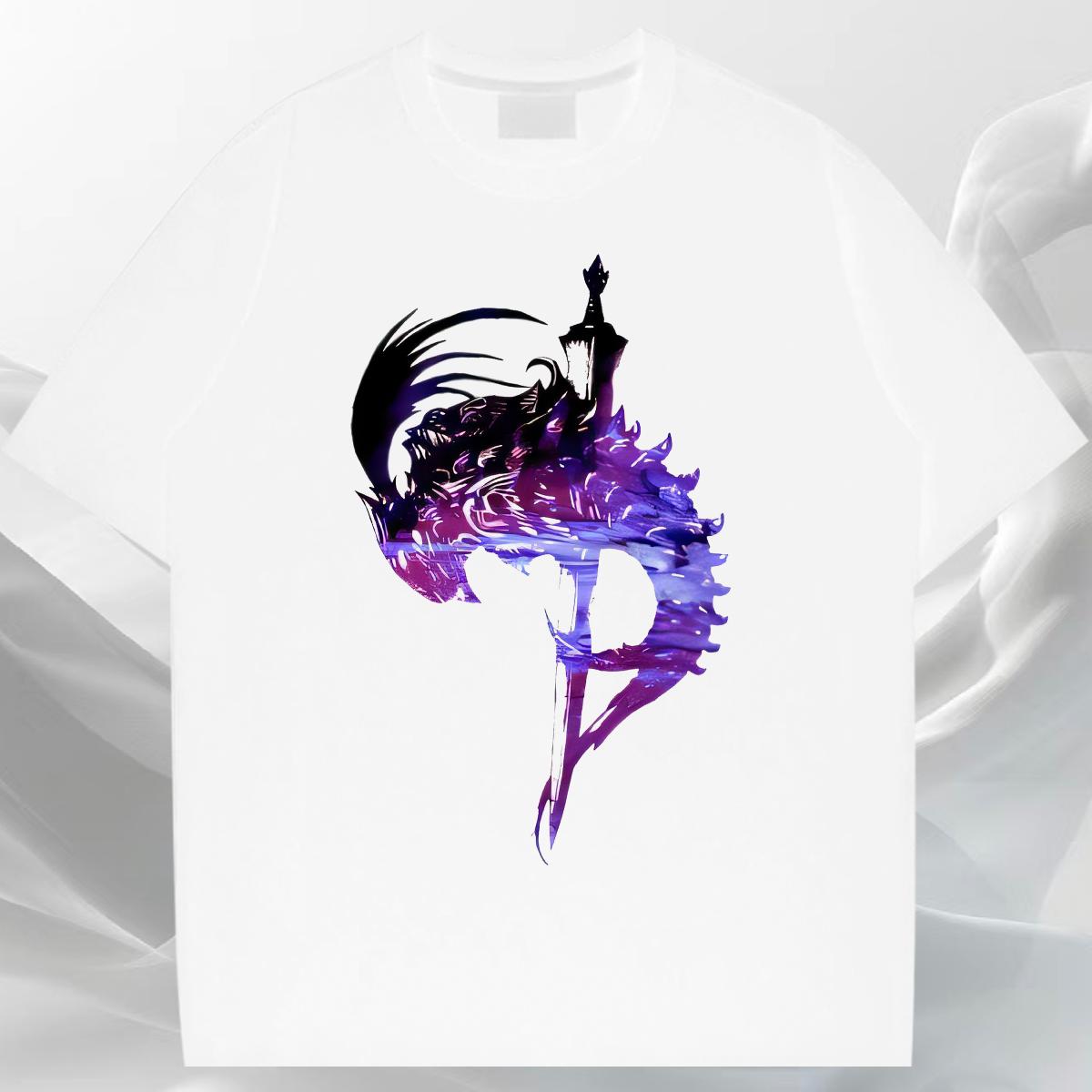 Wholesale T-Shirts Outdoor 180g Cotton Men Clothes T-Shirt Fashion New Cartoon Print Clothings
