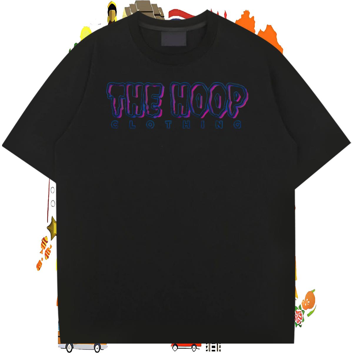 DIY Customized T-Shirts for Men Black Oversized Tshirt for Man Woman Hip Hop Breathable Short Sleeve Wholesale Tops Shirt
