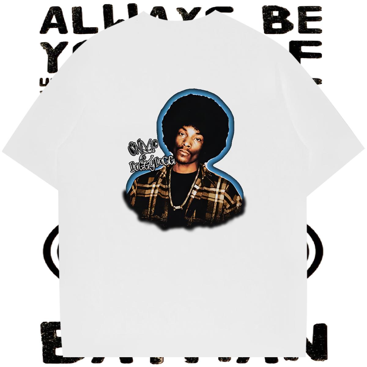 DIY Customized T shirt Cartoon Printing S-3XL Mens Tshirts Street wear Hip Hop Cotton Breathable Loose Fit Polos