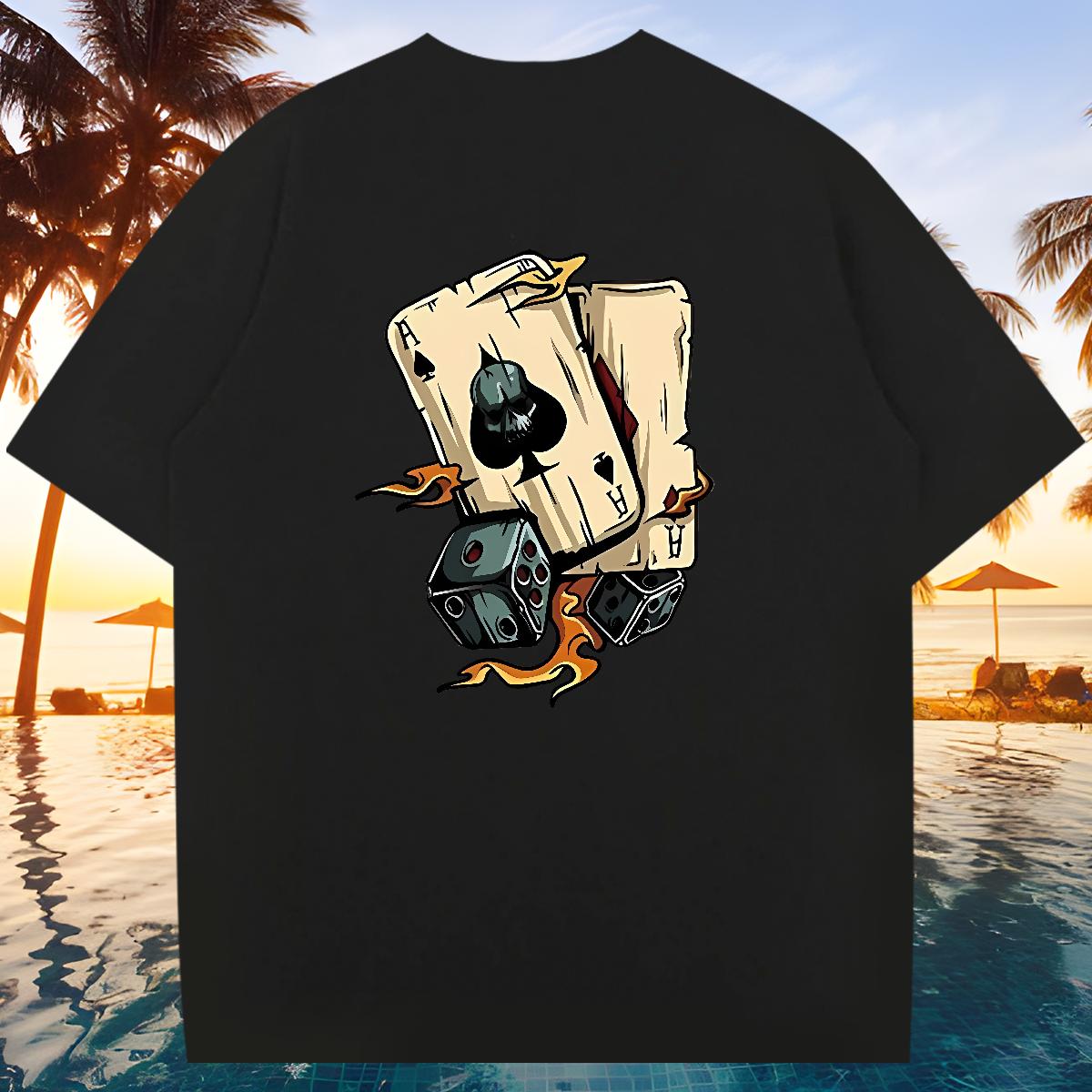 Fashion Casual T-Shirts Oversized Daily Outfit Tshirts Round Neck Short Sleeve Cool Design Tops Tees