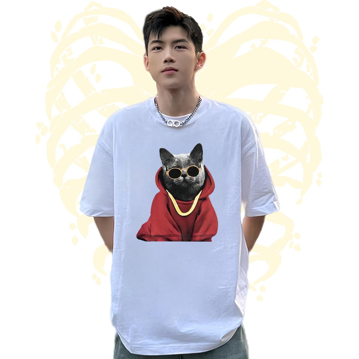 High Quality Mens T Shirts Street wear Hip Hop Breathable Short Sleeve Mens Tshirts 2024 Custom Printing Tshirts