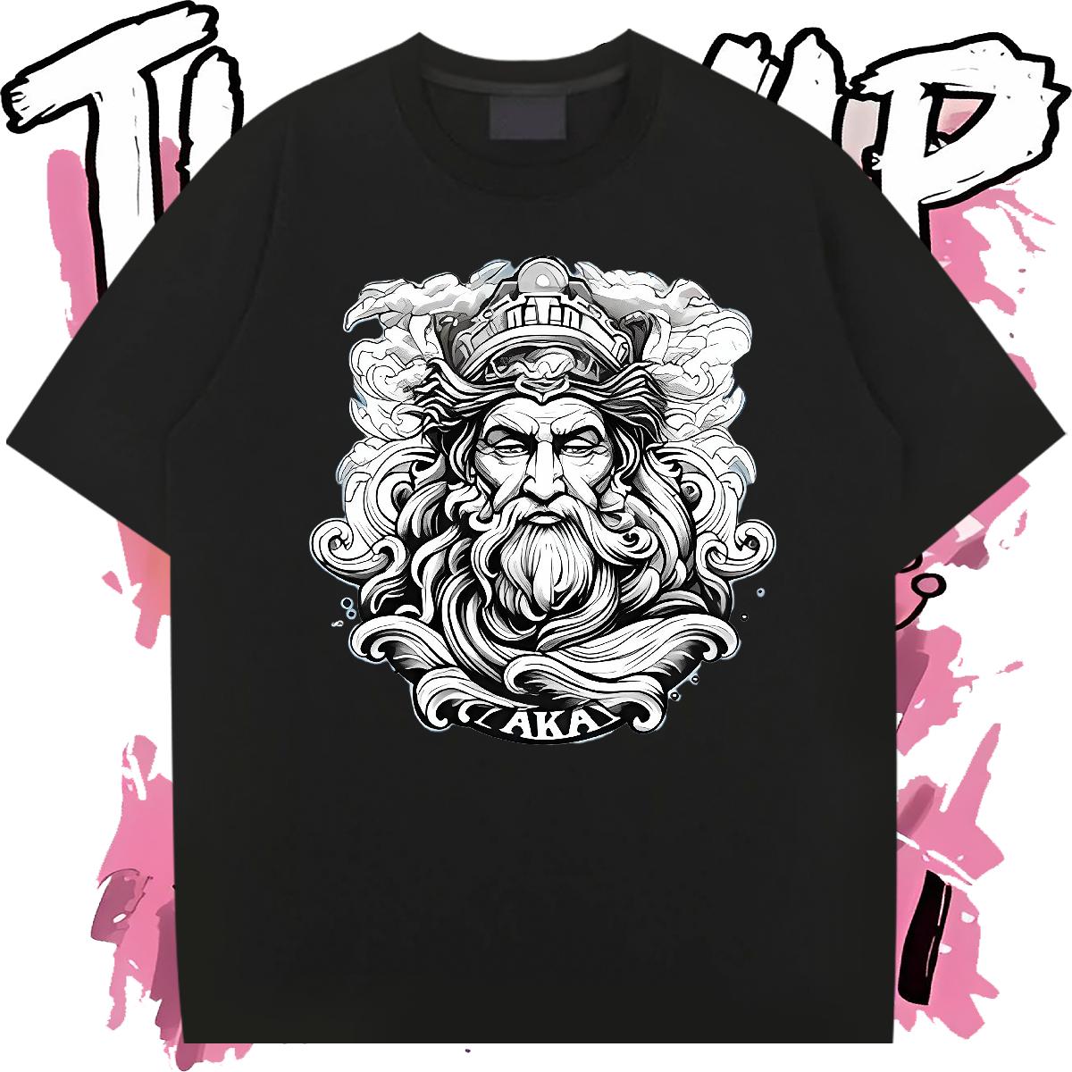 Custom Mens T Shirts Oversized Daily Wear Men Clothes T-Shirt Round Neck Short Sleeve Brand Tops