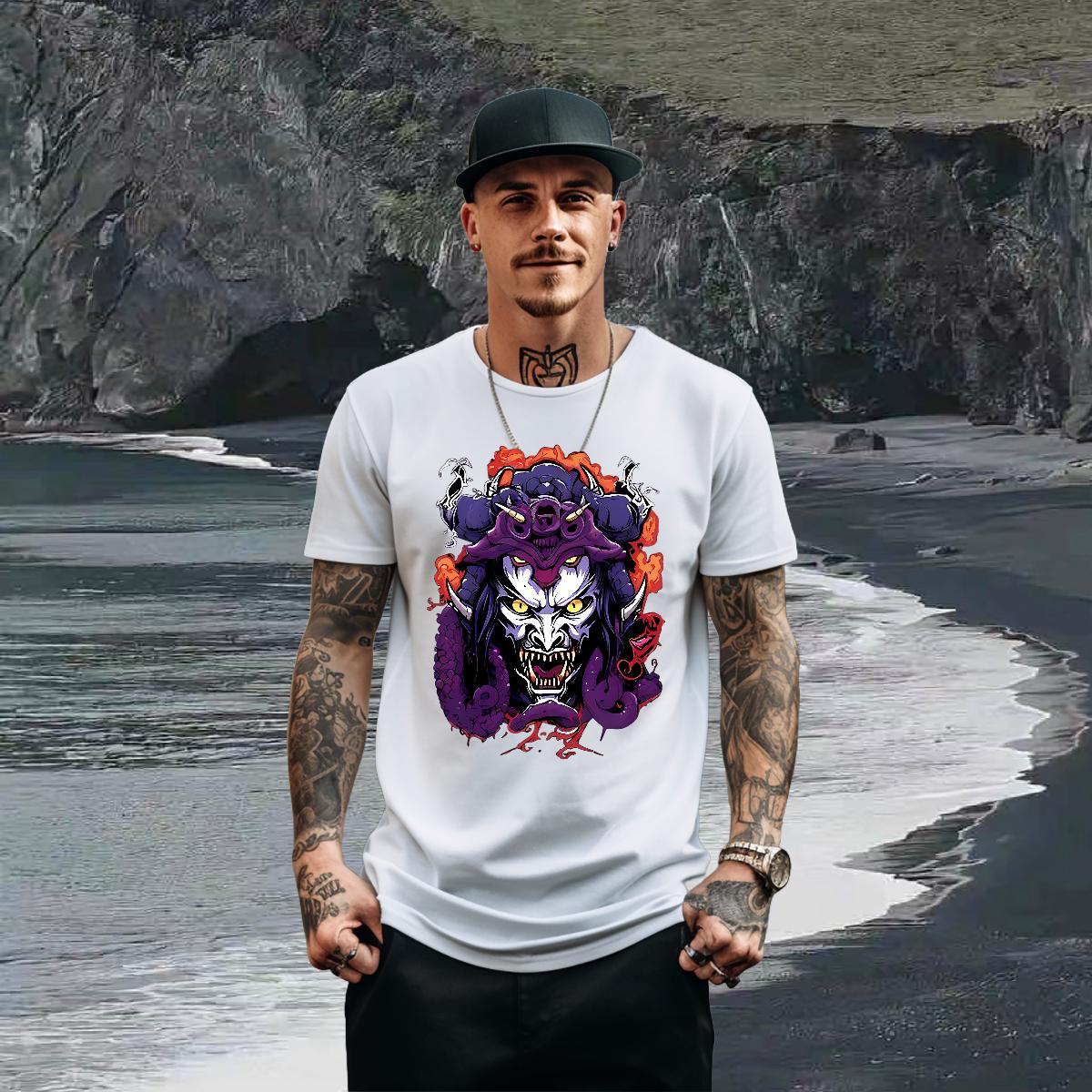 2024 T Shirt For Man Customized Print Street Men Tshirts Cotton O Neck Short Sleeves Cool Design Tees Shirts