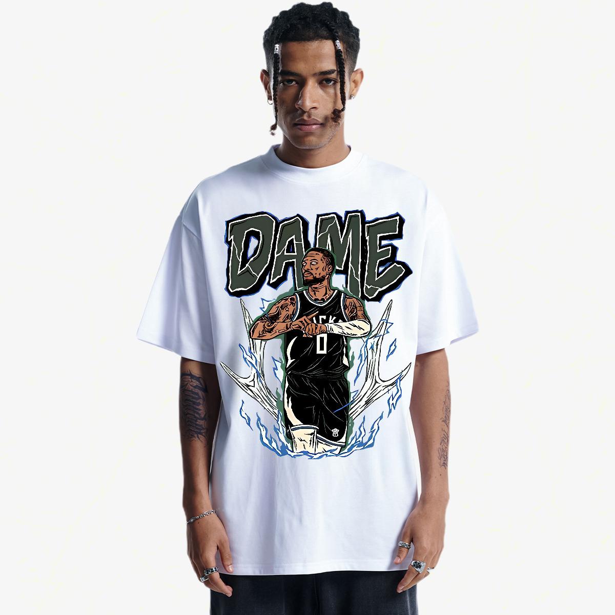2024 Designer T-Shirts for Men Black Oversized Men Tshirts Sports Casual Crew Neck Cotton 5A Tops