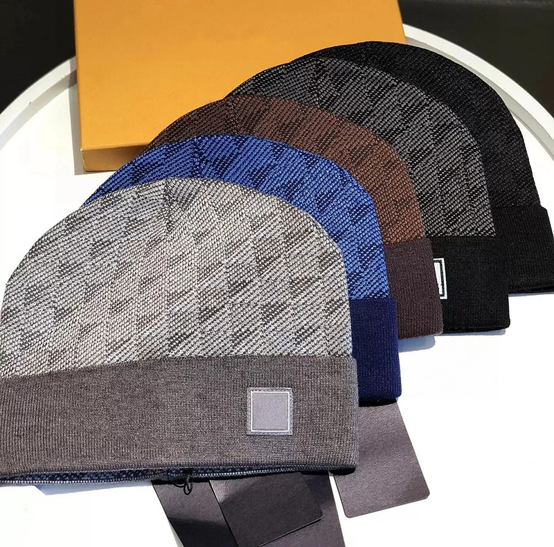 2024 Winter Knitted Beanie Designer Cap Fashionable Bonnet Dr Autumn Hats For Men Skull Outdoor Womens Travel Skiing Knitted Hat Hot High Quality Wholesale Gift