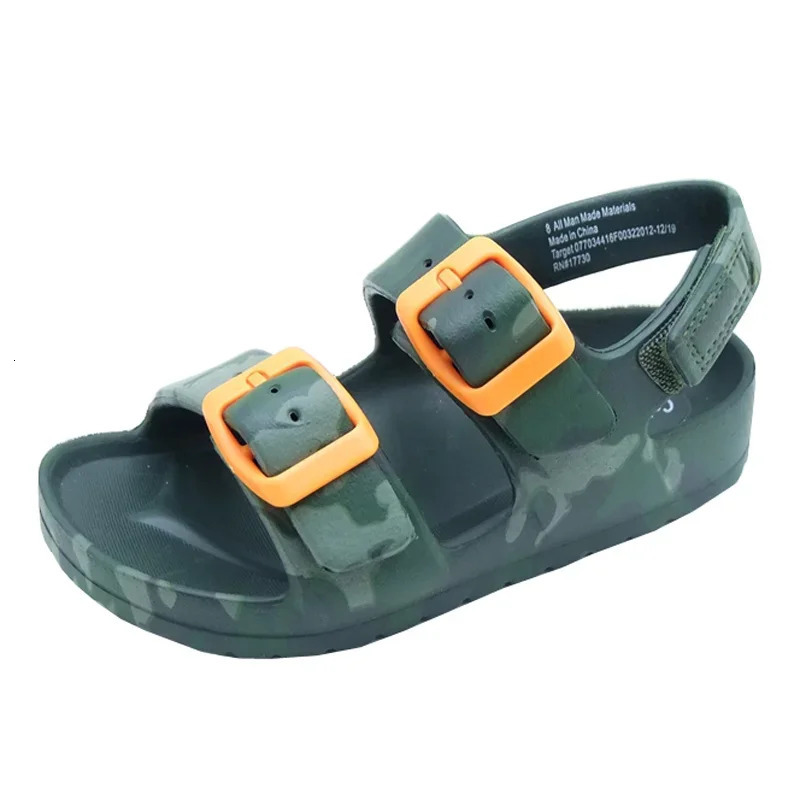 Sandals Summer Baby Toddler Kids Adults SlipOn Sandals Boys Girls Foam Beach Slides Candy Color Children Lightweight Breathable 240530 H250212
