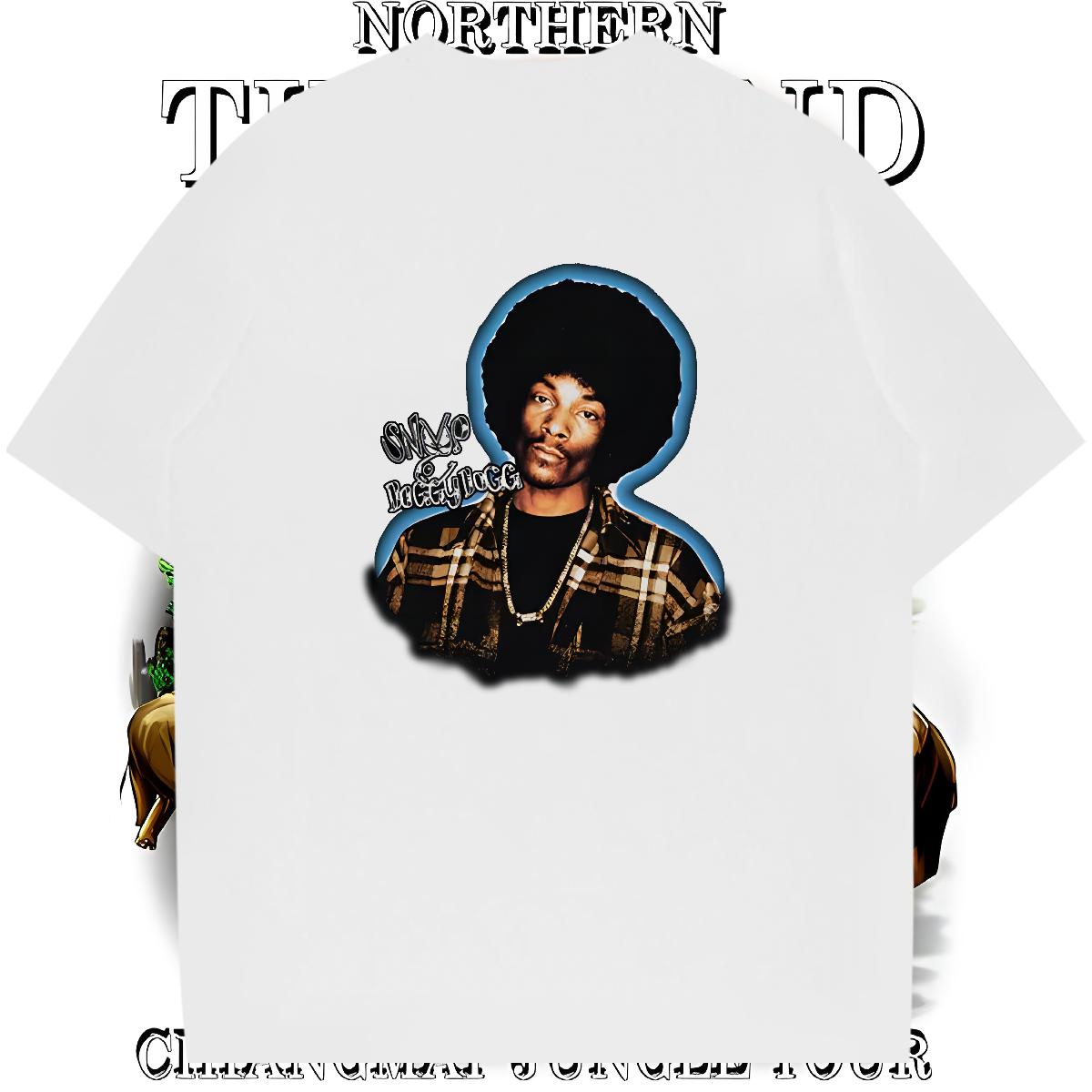Casual New Mens T Shirts Custom Print Plus Size Men Clothes T-Shirt Outdoor 180g Cotton Loose Tops Shirt