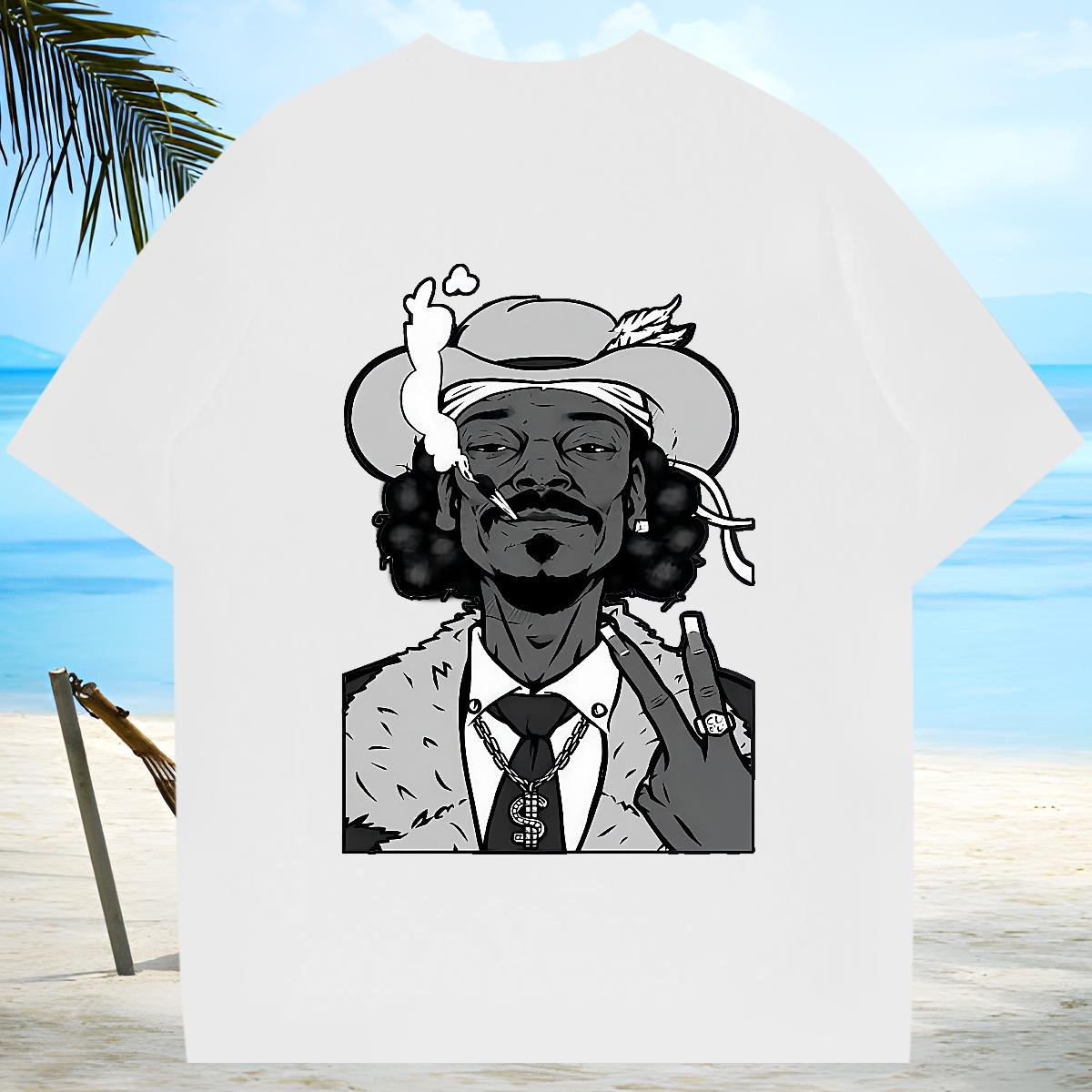 Popular T Shirt For Man Cotton O Neck Short Sleeves Hip Hop Couples T Shirts Asian Size 2024 Summer Tees Shirts