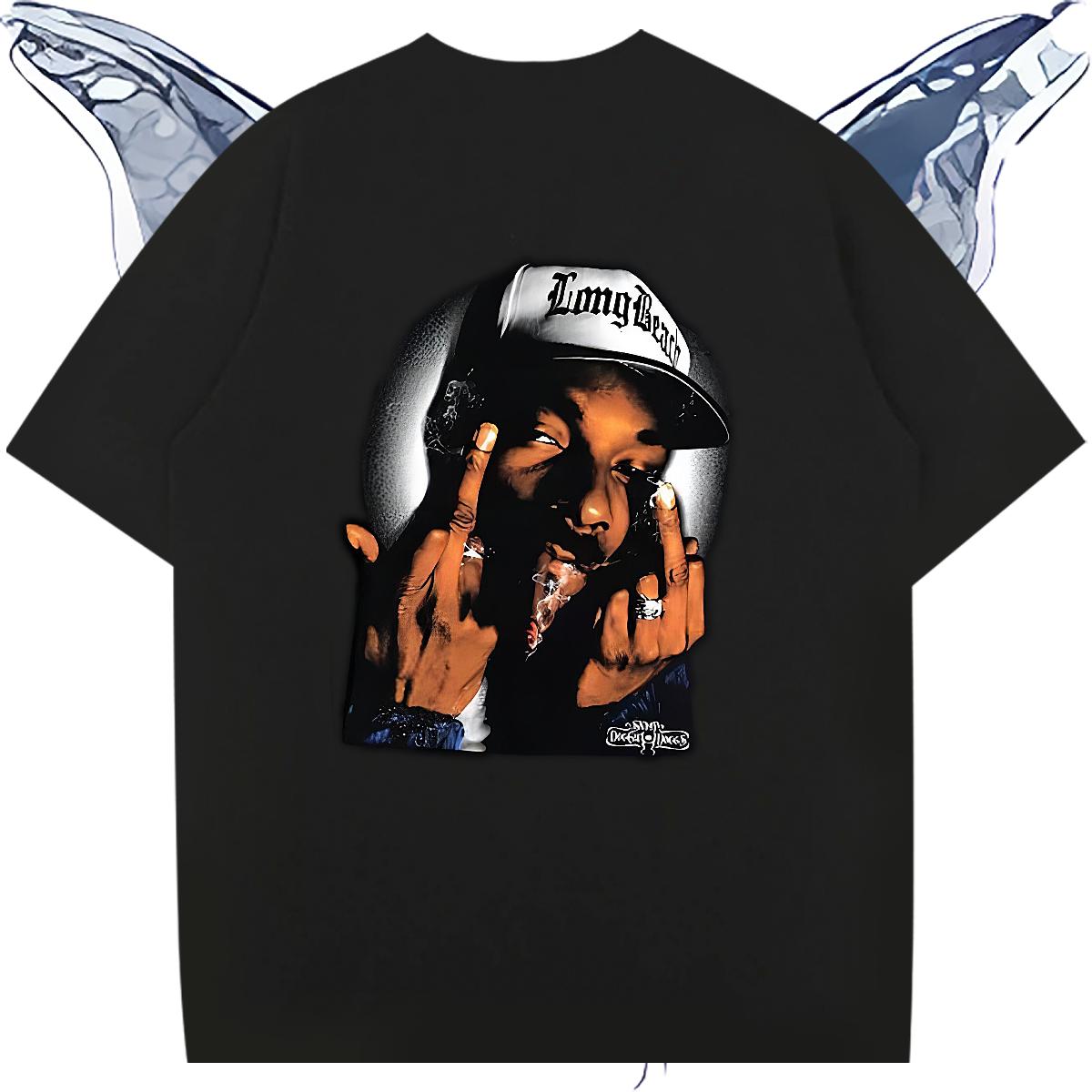 2024 Designer T-Shirts DIY Anime Casual Daily Wear Men Tshirts Crew Neck Cotton Soft Clothes