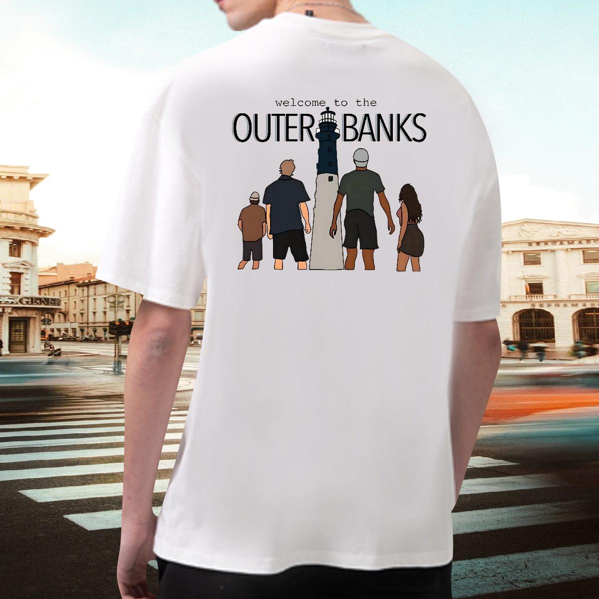 New Men T Shirts Custom Cartoon Outdoor Couples T Shirts Short sleeve Cotton Soft Soft Tops Shirt