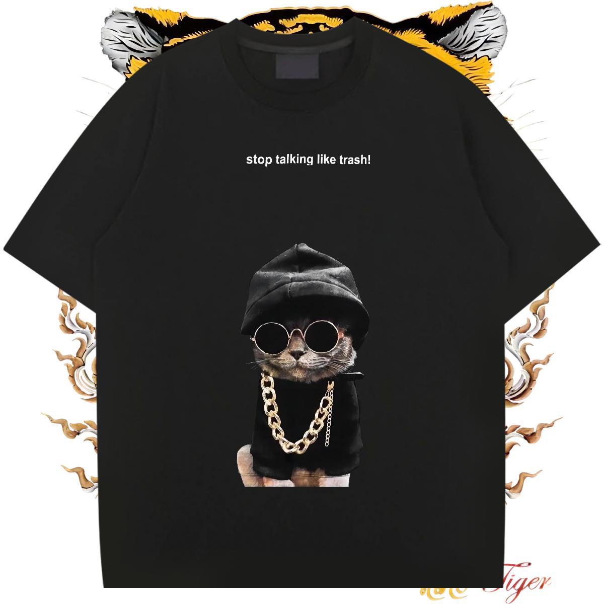 DIY Customized T-Shirts Short Sleeve Cotton O-Neck Street wear Hip Hop Tshirt for Man Woman Plus Size Custom Loose Tops