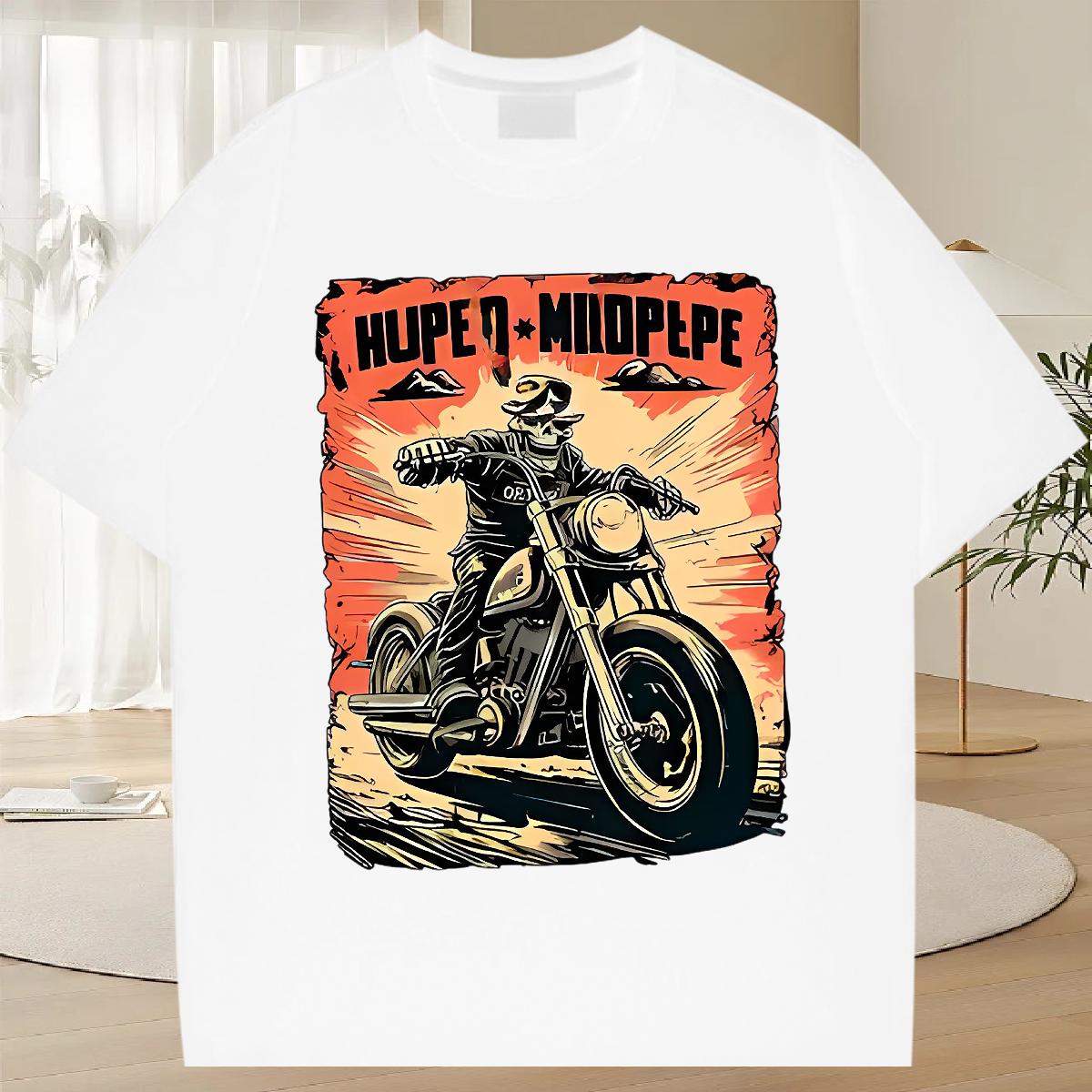 Designer Mens T Shirts Custom Anime Street Tshirts 180g Cotton Loose Fit Tee Shirt
