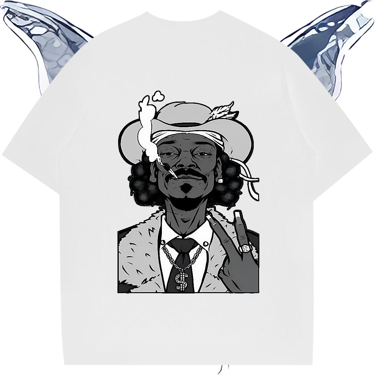 Designer Fashion T Shirt For Man Plus Size Cartoon Hip Hop Street Tshirt for Man Woman Breathable Short Sleeve Soft Tshirts