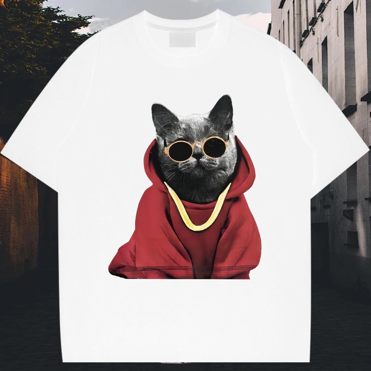 Brand Men T Shirts Floral Print Tshirt for Man Woman High Street Hip Hop Crew Neck Cotton Breathable Soft Clothes