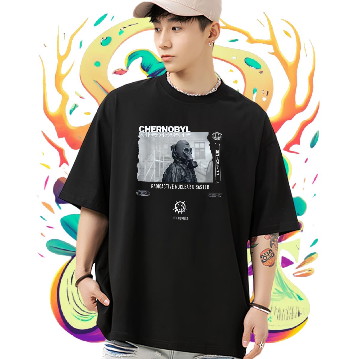 Brand T-Shirts 180g Cotton Sport Men Tees DIY Anime Comfortable Tee Shirt