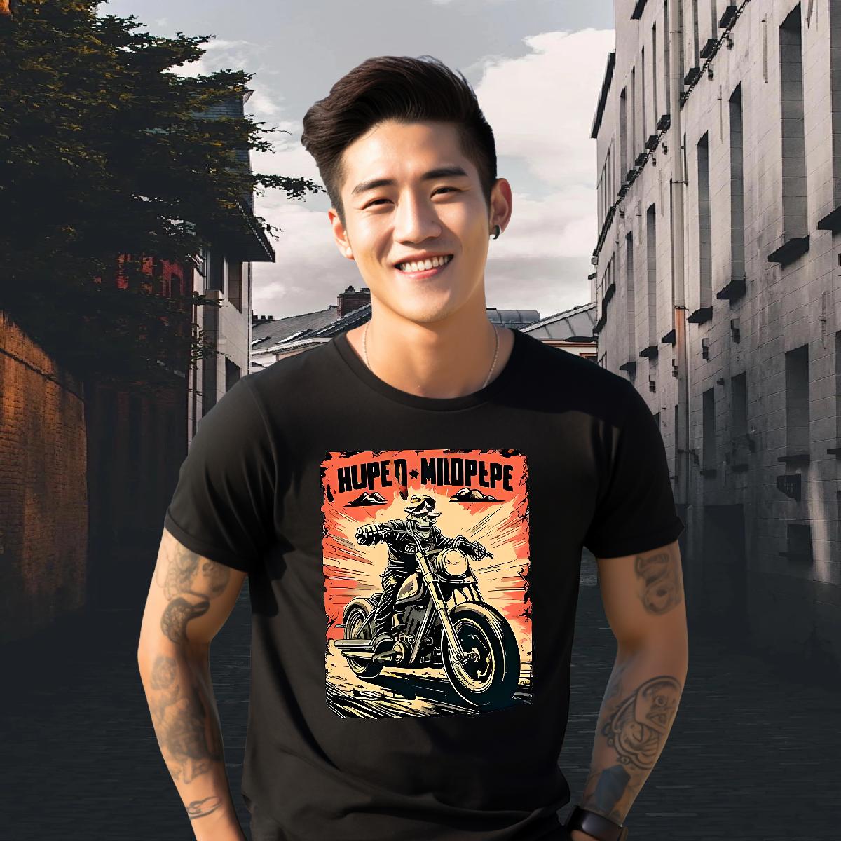 Fashion T shirt Anime Anime Printing Street Couples T Shirts 180g Cotton Loose Polos