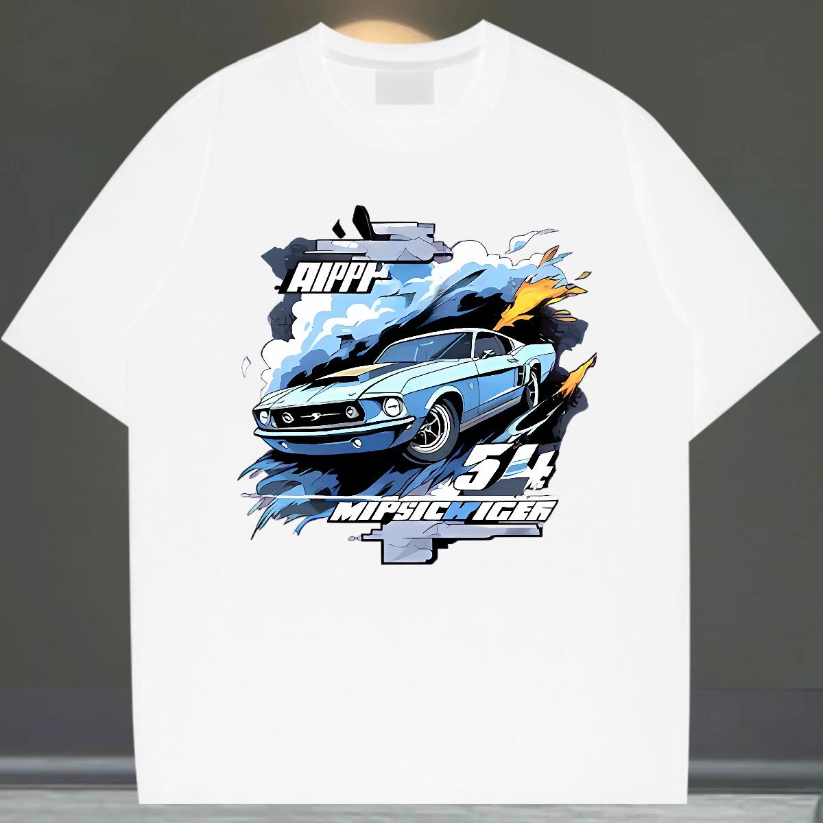 2024 New T-Shirts Custom Daily Outfit Tshirts Cotton Breathable Soft Loose Polos