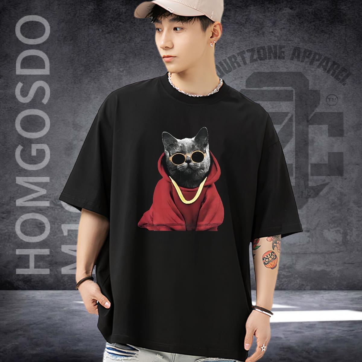 2024 Summer Mens T Shirts Custom Anime Men Tops Tees Street Casual Cotton Breathable Soft High Quality Tops