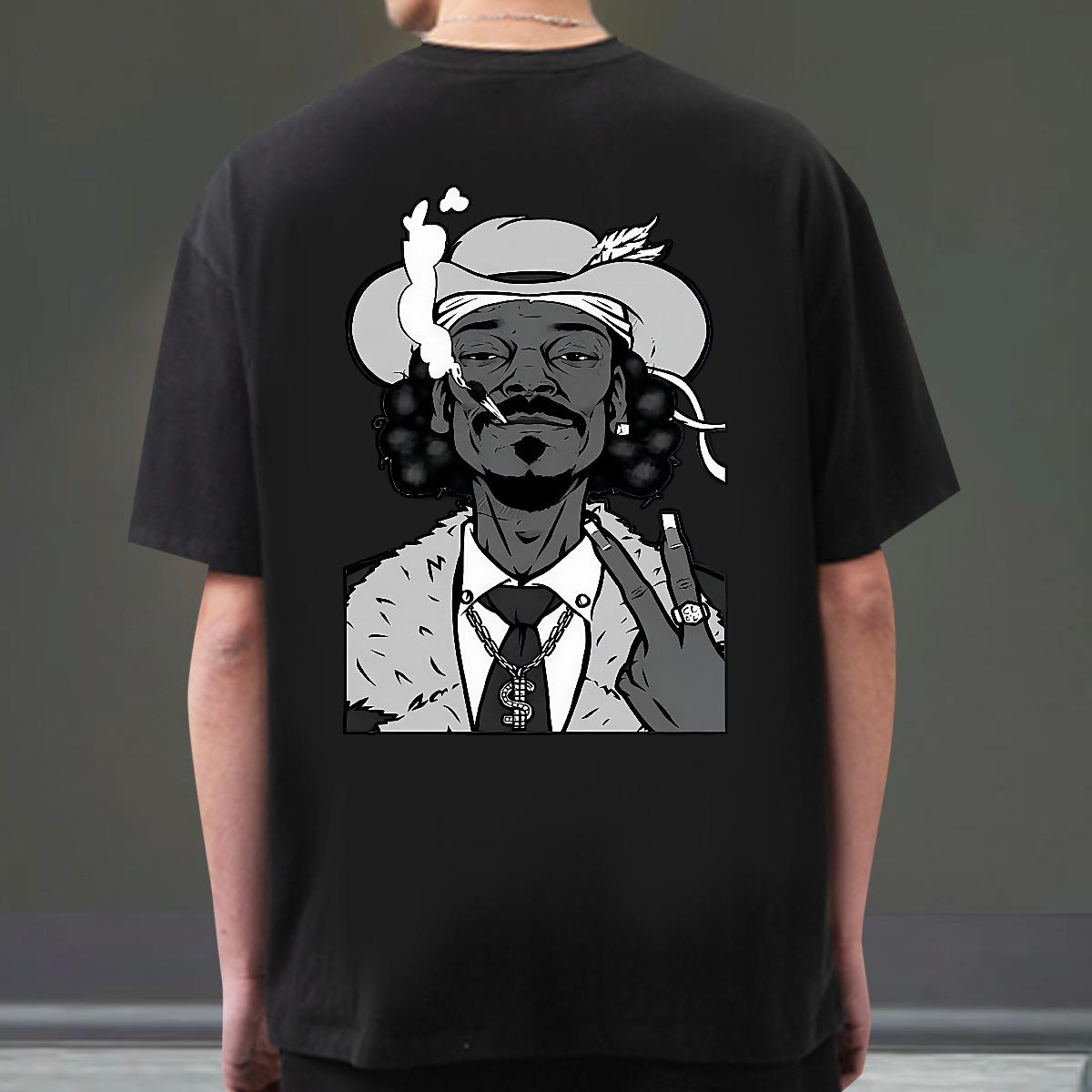 Fashion Casual T Shirts Men Custom Anime Casual Beach Men Tshirts Cotton Breathable Loose Fit Tees Shirts