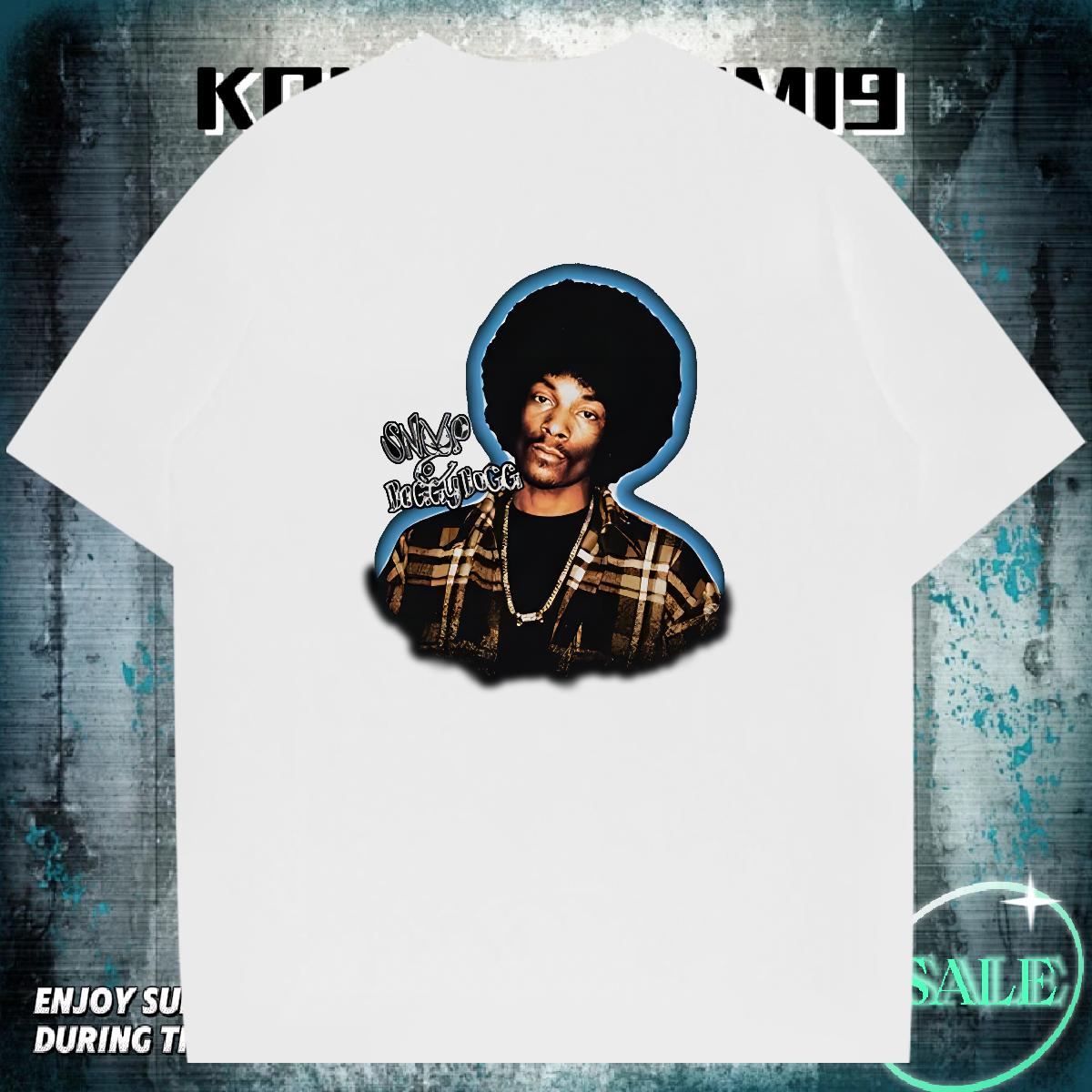 Loose Fit T-Shirts for Men Breathable Crew Neck Cotton High Street Hip Hop Men Tshirts Customized Print 2024 DIY Tees