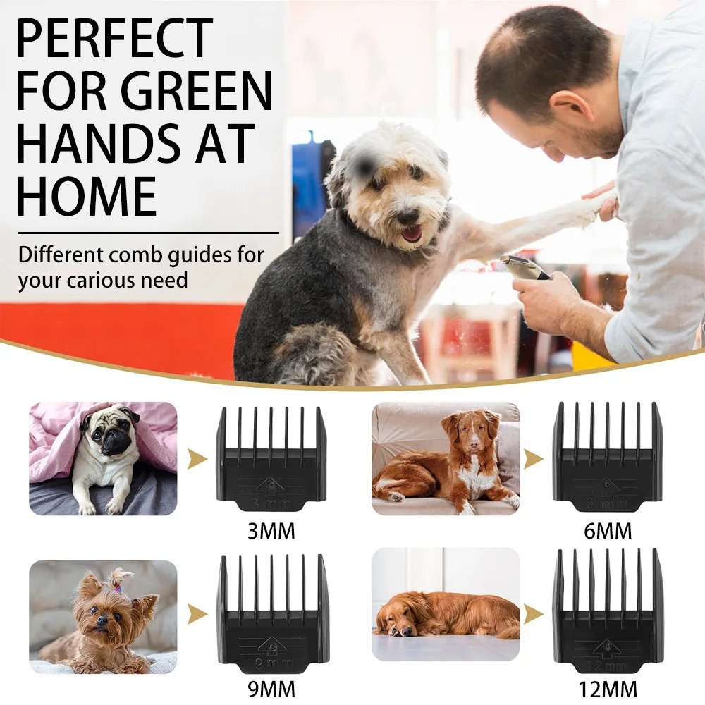 Electric Dog Clippers Professional Pet Hair Trimmer Dogs Grooming Hairdresser Cutter Cat Cutting Remover Machine Kit 240516