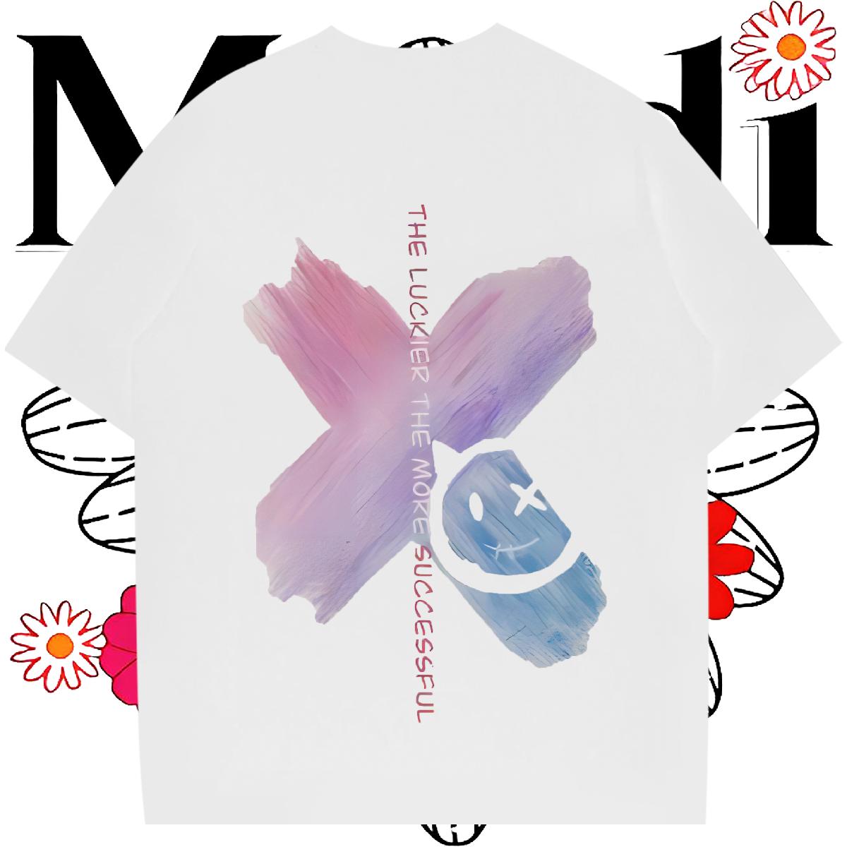 DIY T-Shirts for Men DIY Logo Men Tshirts Hip Hop Cotton Breathable Short Sleeve Brand Clothings