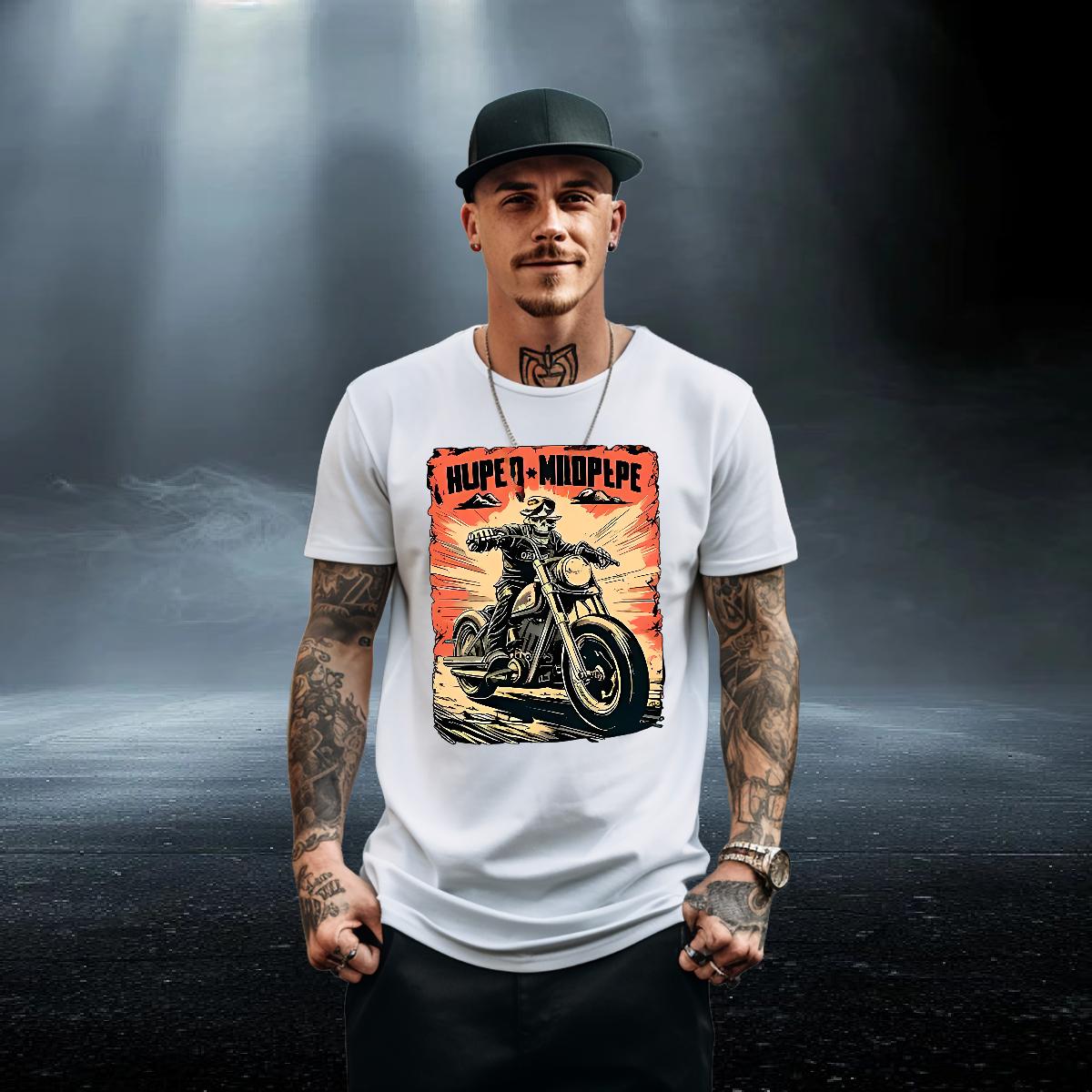 New T-Shirts for Men Custom Cartoon Summer Casual Men Clothes T-Shirt Cotton Breathable Soft 5A Tees Shirts