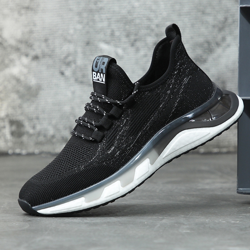 casual trendy Breathable wear-resistant and mesh men's running shoes, new summer sports for men Lhshoe