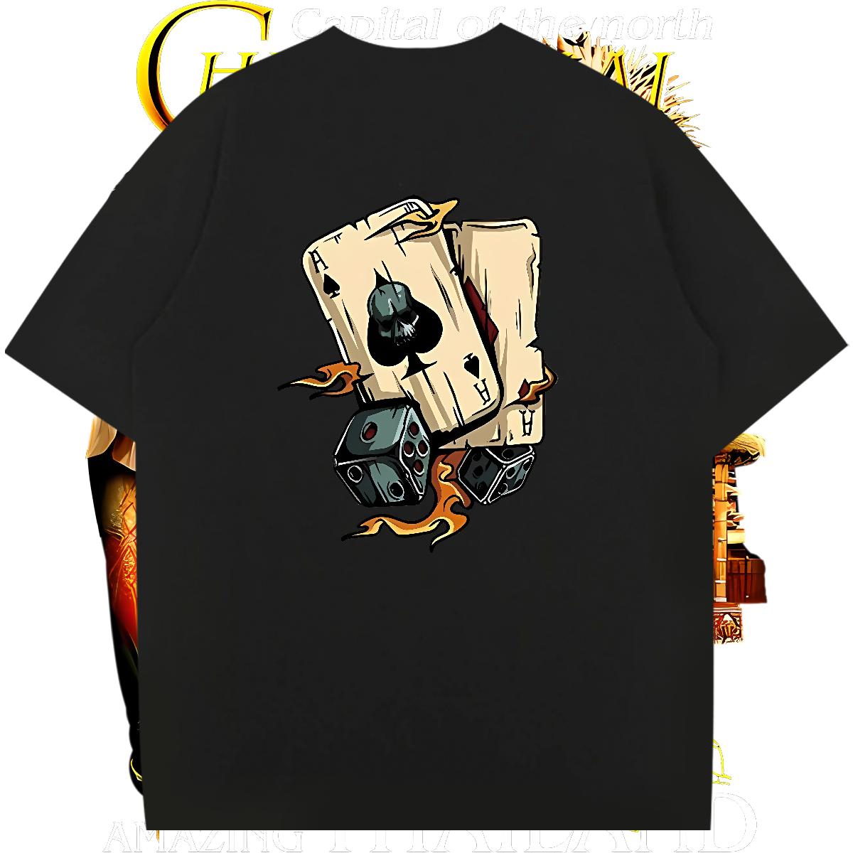 Fashion Design Man T Shirts DIY Anime Tshirt for Man Woman Outdoor Cotton Breathable Short Sleeve Brand Tops