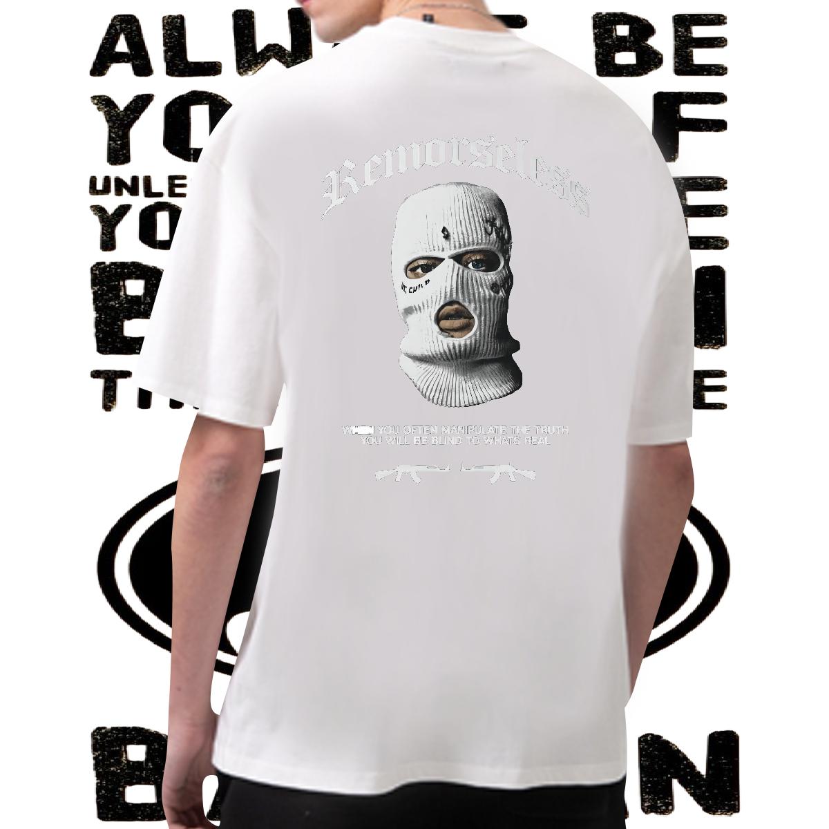 Fashion Casual Men T Shirts DIY Printed Tshirts Beach Cotton Breathable Short Sleeve Cool Design Tees Shirts