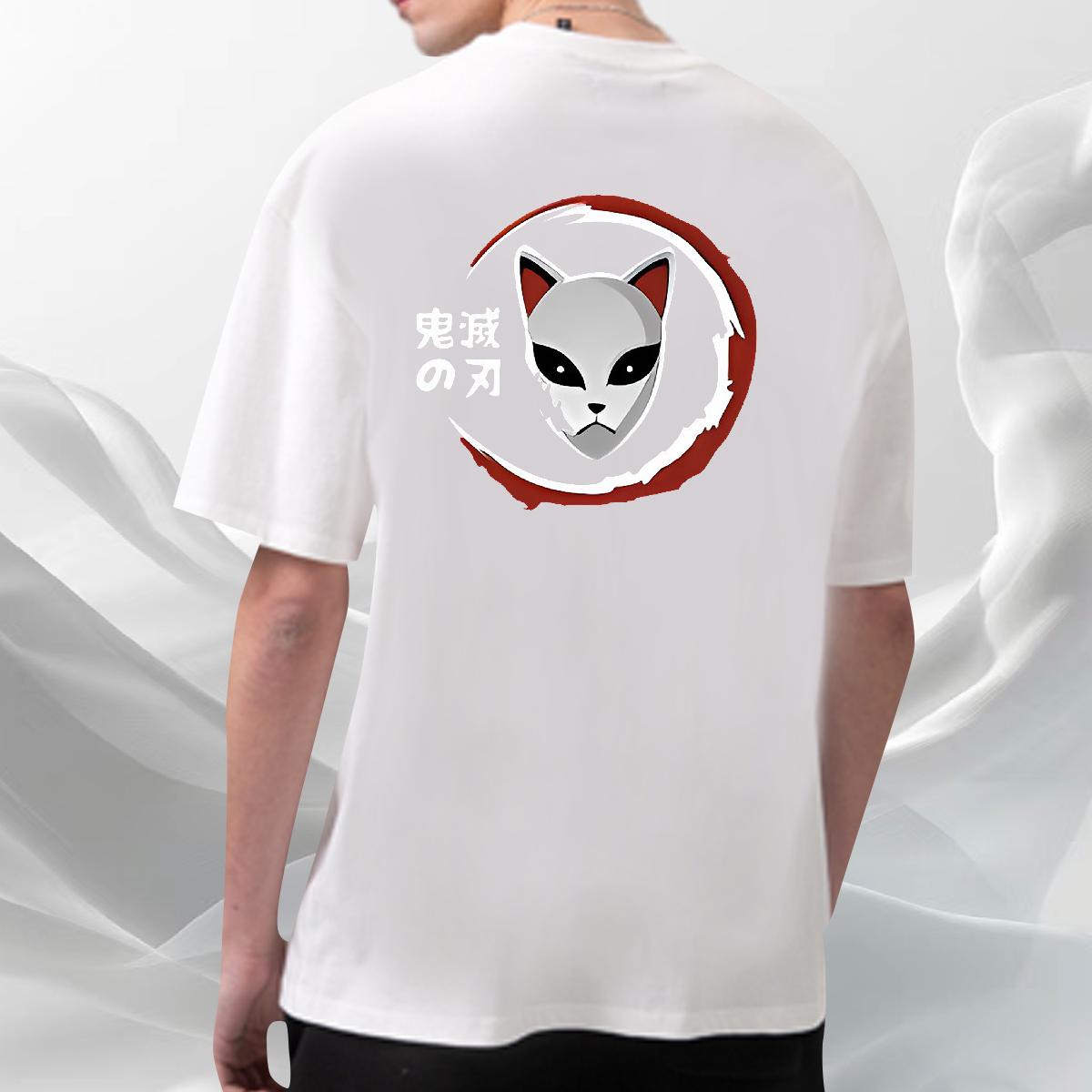Custom T-Shirts Anime Print Hip Hop Tshirt for Man Woman Breathable Crew Neck Loose Wear