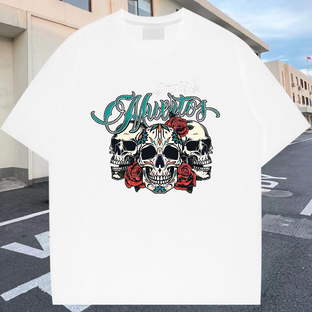 New Designer Men T Shirts DIY Printed Men Tops Tees Home Outdoor Short Sleeve Cotton O-Neck 5A Tee Shirt