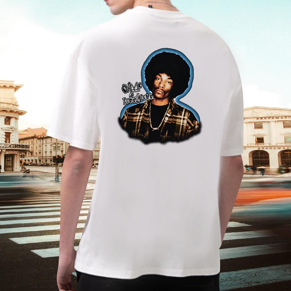 5A T shirt Breathable Crew Neck Cotton Street Casual Men Tees Asian Size DIY Customized Top Tees