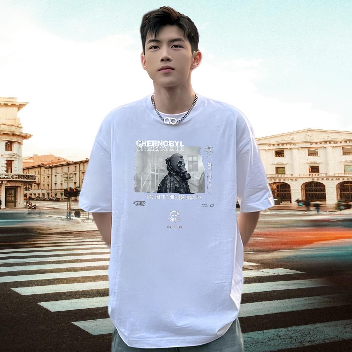5A T shirt Daily Wear O-Neck Short Sleeve Cotton Men Clothes T-Shirt Designer DIY Anime Tshirts