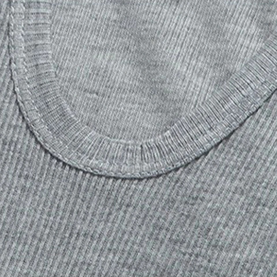 Fashion Mens TShirts Tank Tops Undershirt Gym Workout Stringer Fitness TShirt Beater Underwear Vest Clothing For Man 240529