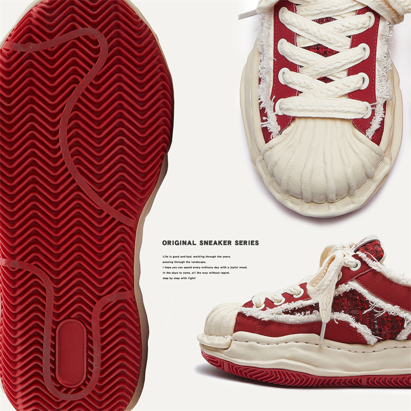 Of Ddmysports Year The Loong Red Street Bread Thick Soled Igh Rise Board Men And Women S Same Style Couple Fashion Shoes Outdoor ame tyle hoes