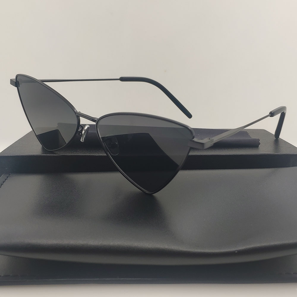 Triangle Small Gold Alloy Sunglasses For Square PROTECT Women Aesthetic Brand Designer Trending Product Weird Sun Glasses UV400