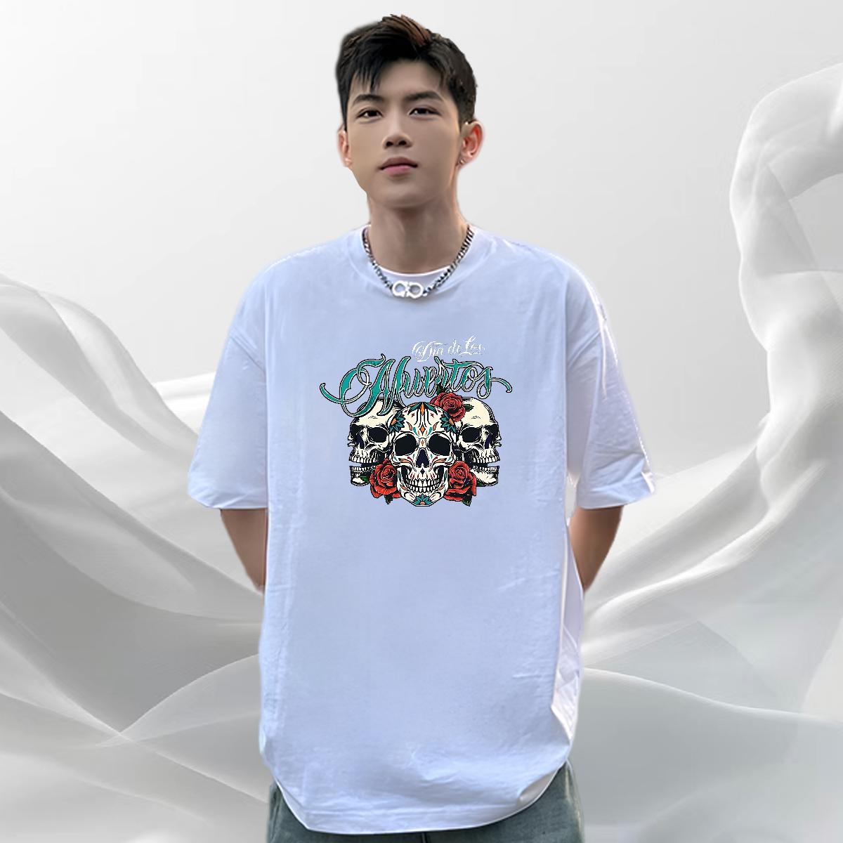 Designer Mens T Shirts Street Casual Breathable Crew Neck Cotton Men Clothes T-Shirt Designer Fashion Plus Size Custom Top Tees