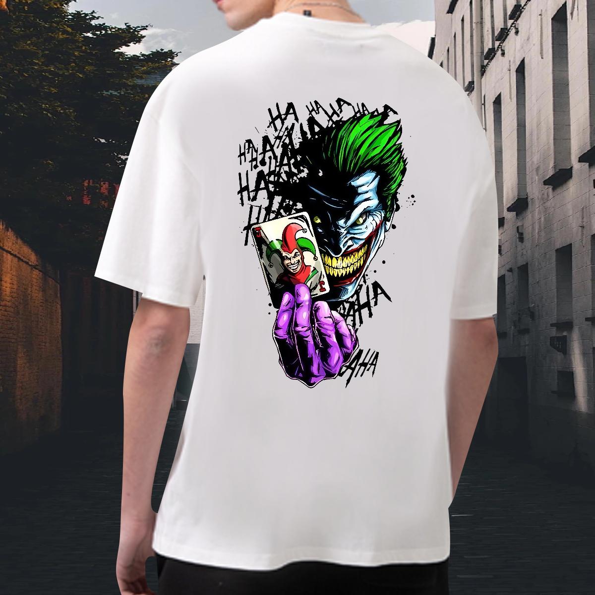 Wholesale Man T Shirts Plus Size Cartoon Home Outdoor Mens Tshirts Crew Neck Cotton Breathable Cool Design Tees