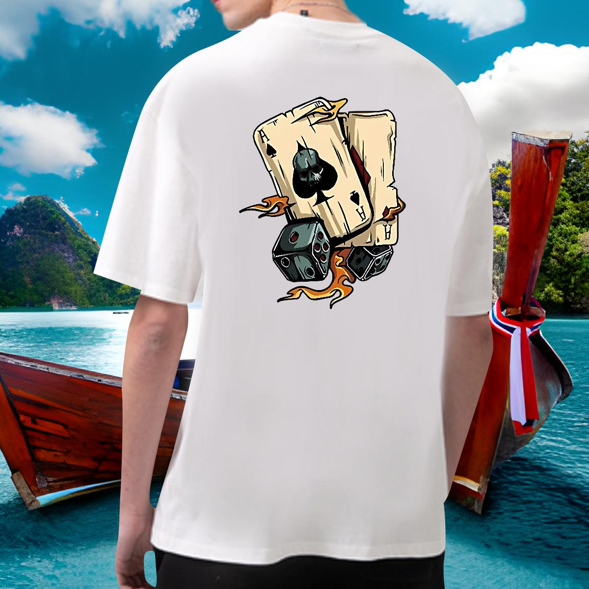 Fashion Designer T Shirt For Man Custom Anime Men Tops Tees Spring Summer Crew Neck Cotton Cool Tops Shirt