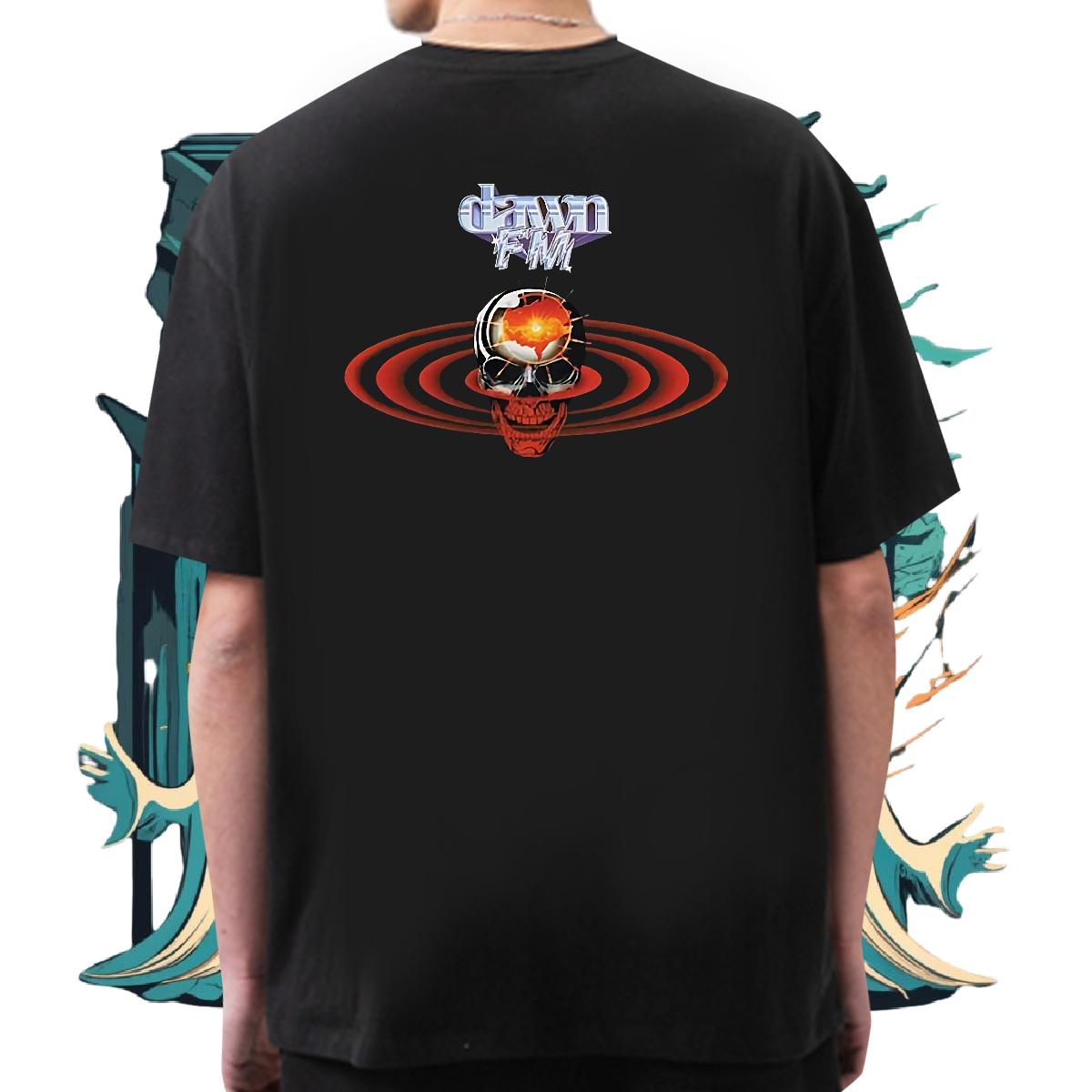 Cool Design T Shirts Men Breathable Crew Neck Cotton Beach Men Tops Tees Cartoon Print Fashion New Tee Shirt