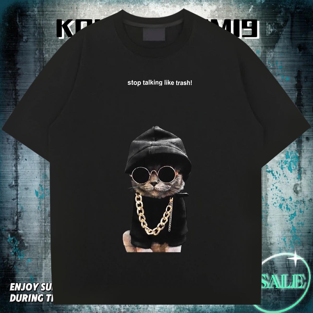 Comfortable T Shirts Men Outdoor Breathable Short Sleeve Mens Tshirts DIY Plus Size Cartoon Tees Shirts