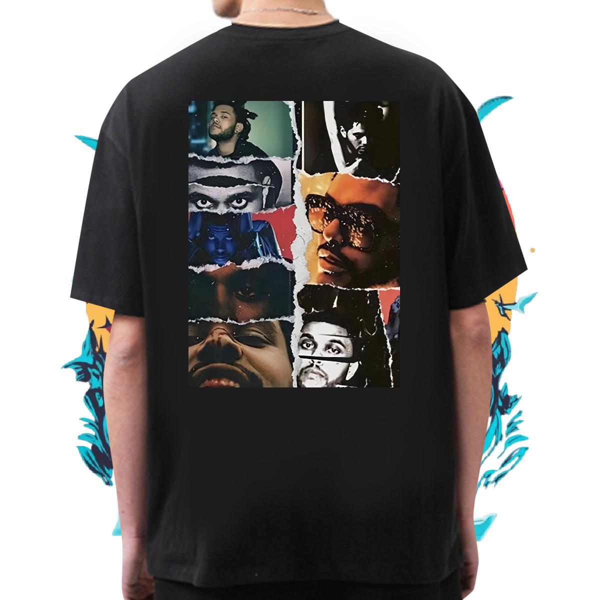 2024 DIY T Shirts Men Black Oversized Couples T Shirts Street wear Hip Hop Cotton O Neck Short Sleeves Loose Top Tees