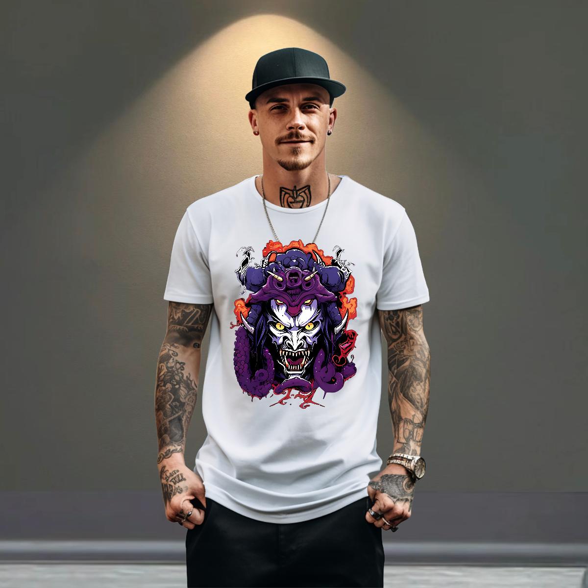 Classic T Shirts Men Asian Size High Street Hip Hop Men Clothes T-Shirt Round Neck Short Sleeve Unisex Polos
