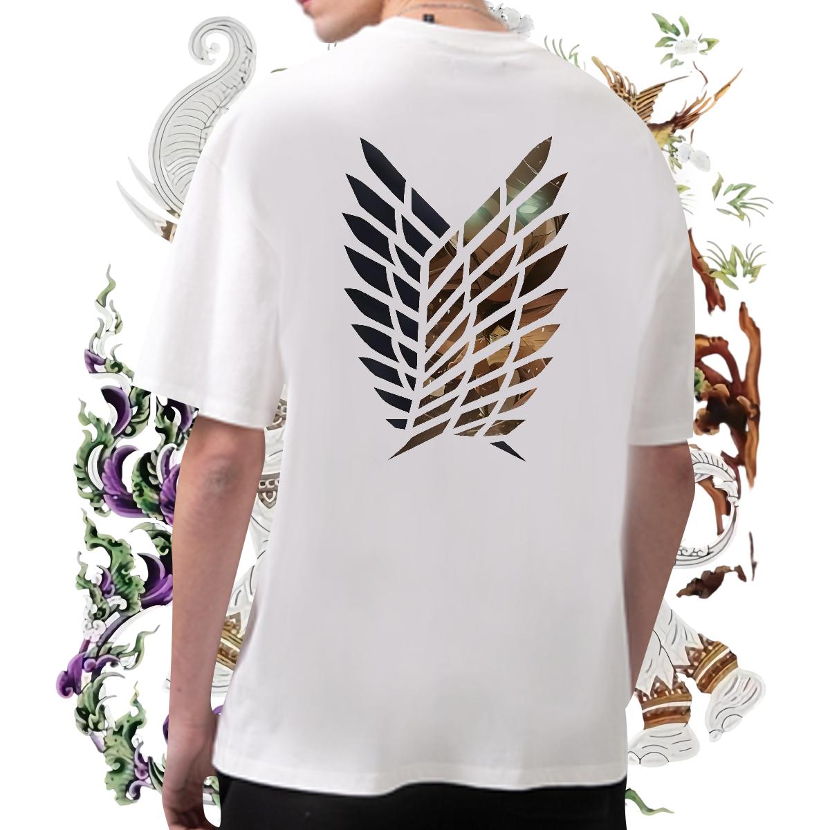 New T-Shirts for Men White Plus Size Casual Daily Wear Men Tops Tees Crew Neck Cotton Breathable Loose Fit Clothings
