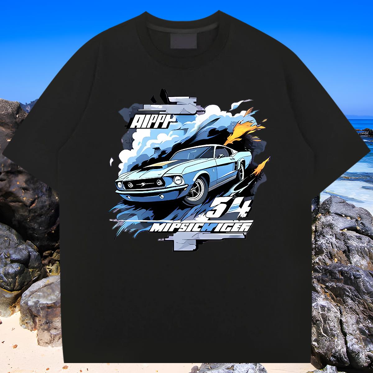 DIY Customized Man T Shirts DIY Daily Wear Tshirts Cotton Breathable Comfortable Tees